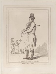 Die Duftwicke, 29. August 1812 von Thomas Rowlandson