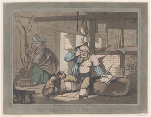 Der Triumph des Gefühls, 15. Januar 1787 von Thomas Rowlandson
