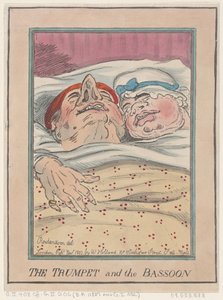 Die Trompete und das Fagott von Thomas Rowlandson