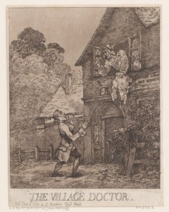 Der Dorfarzt, 8. Juni 1774 von Thomas Rowlandson