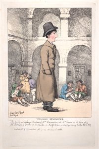 Thomas Simmons, 9. November 1807 von Thomas Rowlandson