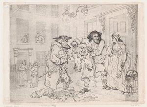 Verkehr, 1791 von Thomas Rowlandson