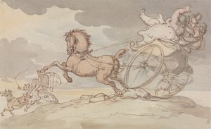 Zwei Kutschen in Schwierigkeiten