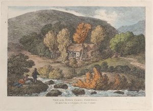 Blick auf den Fluss Camel, Cornwall, aus Ansichten in Cornwall, 12. April 1812 von Thomas Rowlandson
