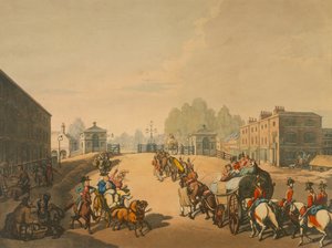 Whitechapel Turnpike, London, 1798