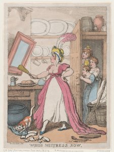 Wer ist jetzt die Herrin? von Thomas Rowlandson