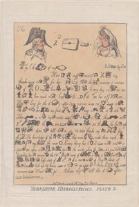 Yorkshire Hieroglyphen, Platte 2, 11. März 1809