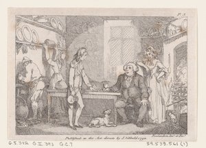 Junger Adams von Pfarrer Adams befragt, aus Die Abenteuer von Joseph Andrews und sein Freund, 1792