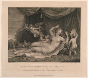 Das Genie der Bescheidenheit verhindert, dass die Liebe die Schönheit enthüllt von Thomas Ryder