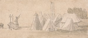 Lagerszene von Thomas Sandby