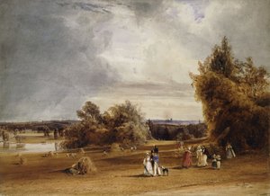 Ein Blick auf Paris von St. Cloud, 1830