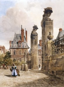 Grille des Hermès, Porte Dauphine, Schloss Fontainebleau