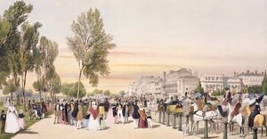 Hyde Park, nahe Grosvenor Gate, aus 