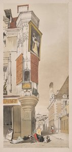 Malerische Architektur in Paris, Gent, Antwerpen, Rouen: Vieille Rue du Temple, Paris von Thomas Shotter Boys