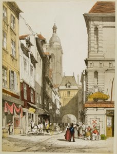 Malerische Architektur in Paris, Gent, Antwerpen, Rouen, etc. von Thomas Shotter Boys