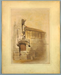Titelseite, „Malerische Architektur in Paris, Gent, Antwerpen, Rouen usw.“ von Thomas Shotter Boys