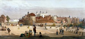 Tower of London, 1842 von Thomas Shotter Boys