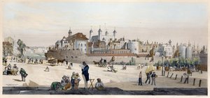 Tower of London und Münze vom Great Tower Hill von Thomas Shotter Boys