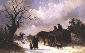 Heimkehr vom Markt von Thomas Smythe