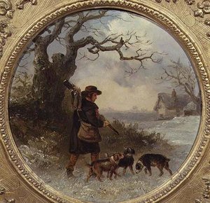 Rückkehr von der Jagd von Thomas Smythe