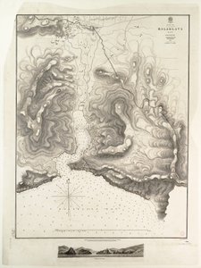 Balaklava-Bucht, Schwarzes Meer, vermessen von Kommandant Spratt der HMSV 