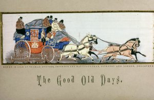 "Die guten alten Zeiten" (Royal Mail Coach) von Thomas Stevens