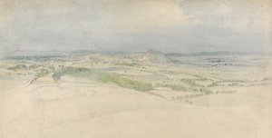 Eine entfernte Ansicht von Edinburgh von Thomas Stothard