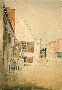 Eine Straße in Southall von Thomas Stothard