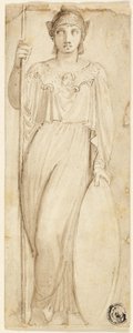 Athena, oder Britannia identifiziert als Athena