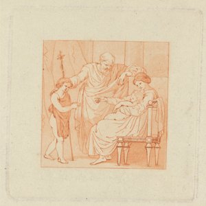 [Eines von] Zwei Alben, mit insgesamt 213 Zeichnungen von Stothard für Buchillustrationen von Thomas Stothard