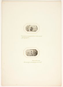 Studie für eine Platte aus The Task von Thomas Stothard