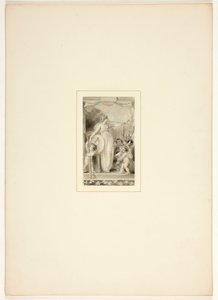 Studie für eine Platte aus The Task von Thomas Stothard