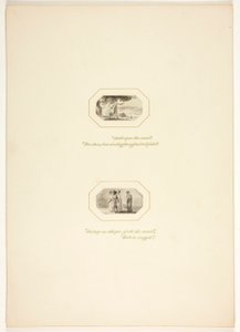 Studie für eine Tafel aus „The Task“ von Thomas Stothard