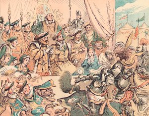 Das Feld der Goldenen Tücher, um 1884