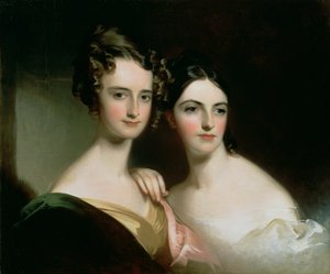 Porträt von Ellen und Mary McIlvaine