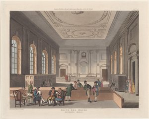 South Sea House, Dividend Hall, 1. Februar 1810 von Thomas Sutherland