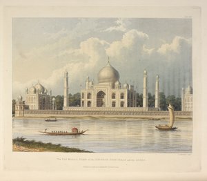 Das Taj Mahal, Grab des Kaisers Shah Jehan, Illustration aus 