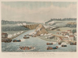 Die Schlacht von Queenston, 13. Oktober 1813