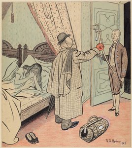 Die Heimkehr des Reservisten von Thomas Theodor Heine