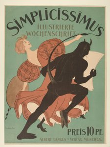 Simplicissimus, Illustrierte Wochenschrift von Thomas Theodor Heine