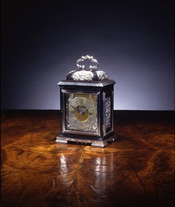 Miniatur-Schlaguhr, Nr. 222, ca. 1695 (Silber & Ebenholz)