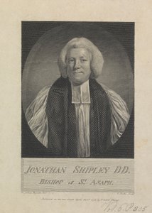 Jonathan Shipley, Bischof von St. Asaph von Thomas Trotter