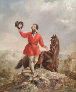 Mr. E.H. Hargraves, der Goldentdecker von Australien, 1851 von Thomas Tyrwhitt Balcombe