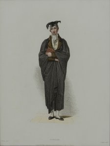 Gelehrter, graviert von J. Agar, veröffentlicht in R. Ackermanns 
