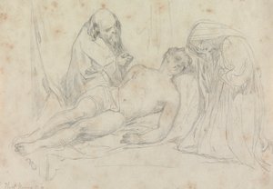 Der Tod - gesetzt von William Etty R.A.