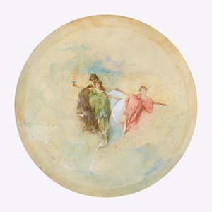 Morgendämmerung von Thomas Wilmer Dewing