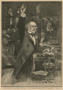 Einführung des Home Rule Bill - Mr. Gladstone hält seine Schlussrede von Thomas Walter Wilson