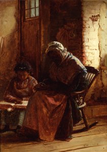 Sonntagmorgen, ca. 1877 von Thomas Waterman Wood