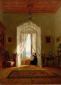 Ein Fenster, Haus am Fluss