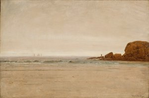Strand und Felsen 1870